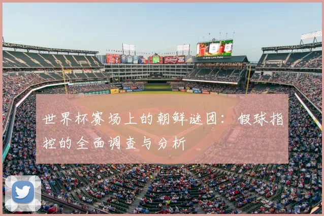 世界杯赛场上的朝鲜谜团:假球指控的全面调查与分析