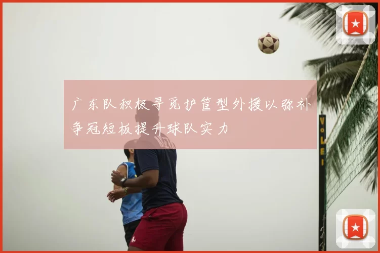 广东队积极寻觅护筐型外援以弥补争冠短板提升球队实力