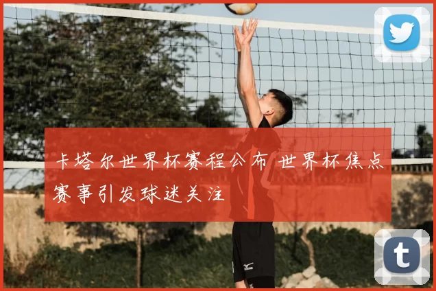 卡塔尔世界杯赛程公布 世界杯焦点赛事引发球迷关注